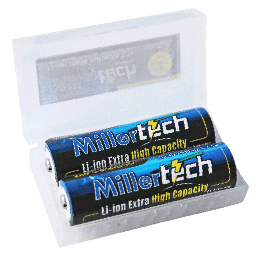 2-Pk 18650 (2nd Gen) Battery 3.7v-3500Mah
