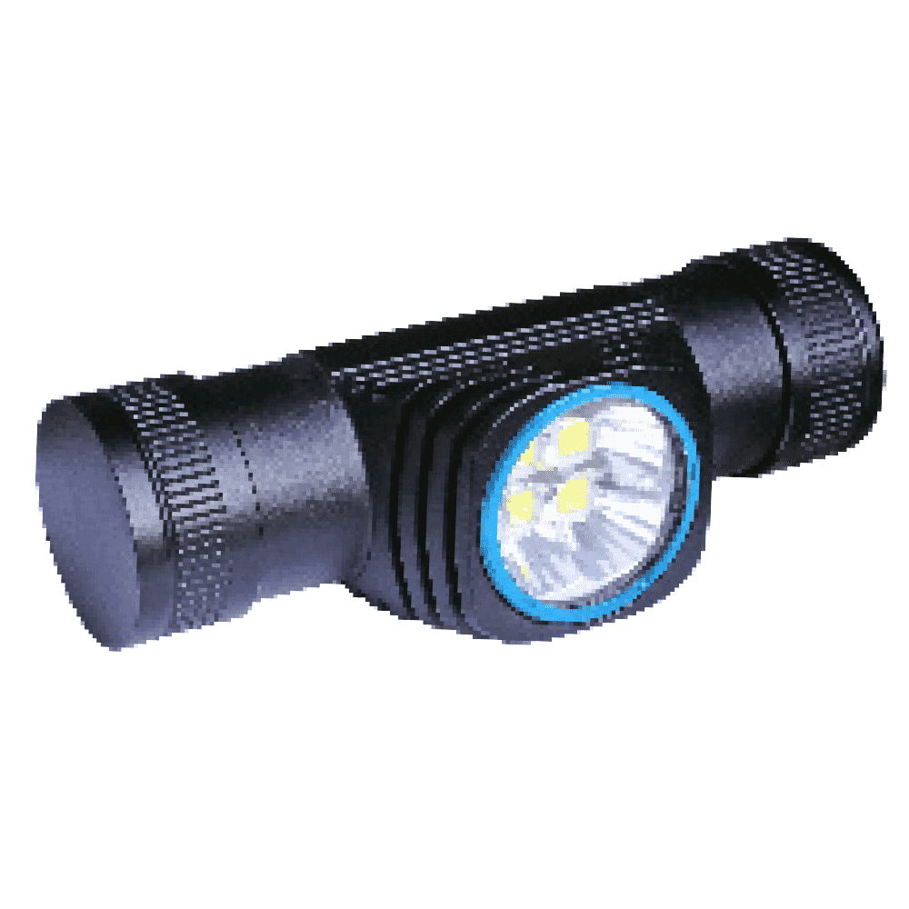 Model 564 THE QUAD Rechargeable LED Millertech Headlamp
