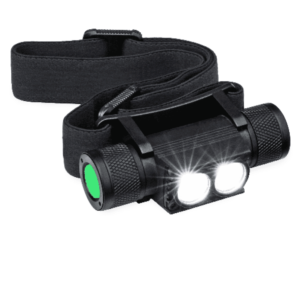 Model Knight-1200 Rechargeable LED Headlamp