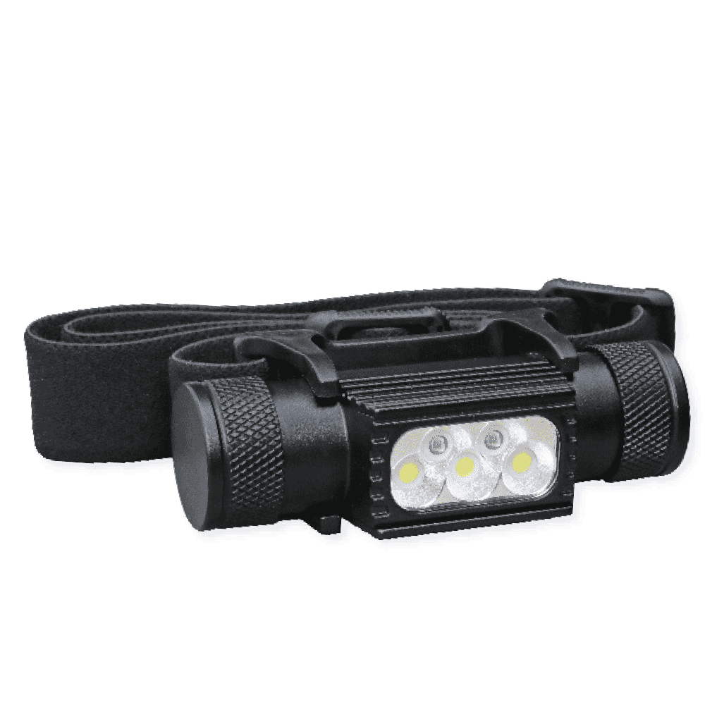 Model Knight-1500R 2-COLOR Rechargeable LED Headlamp