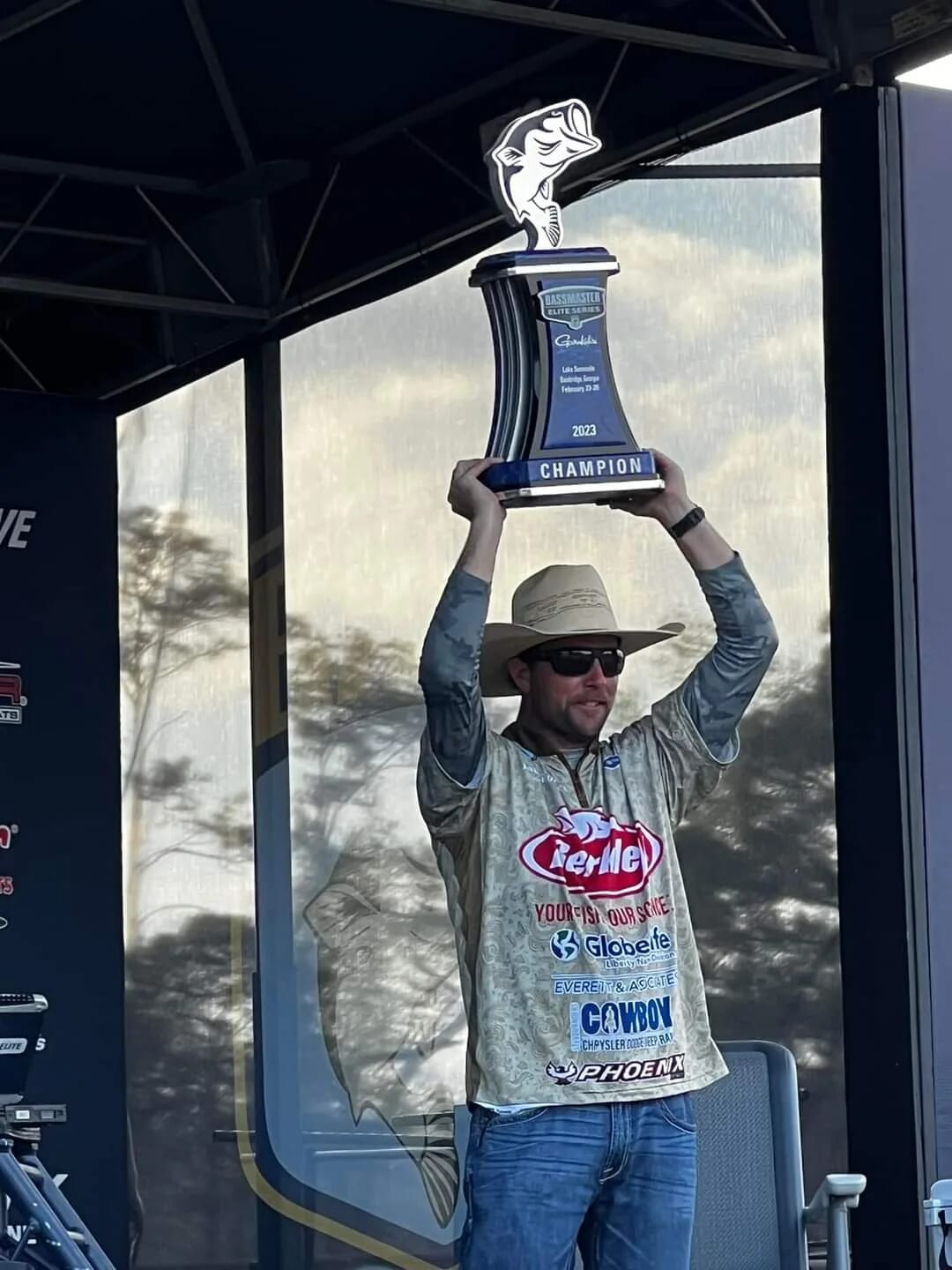 Joey Champion trophy millertech endorsement