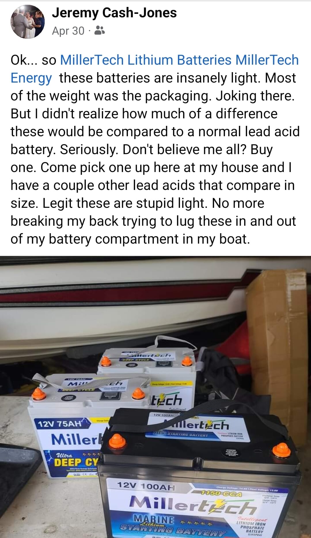 jeremy cash jones product review and testimonial