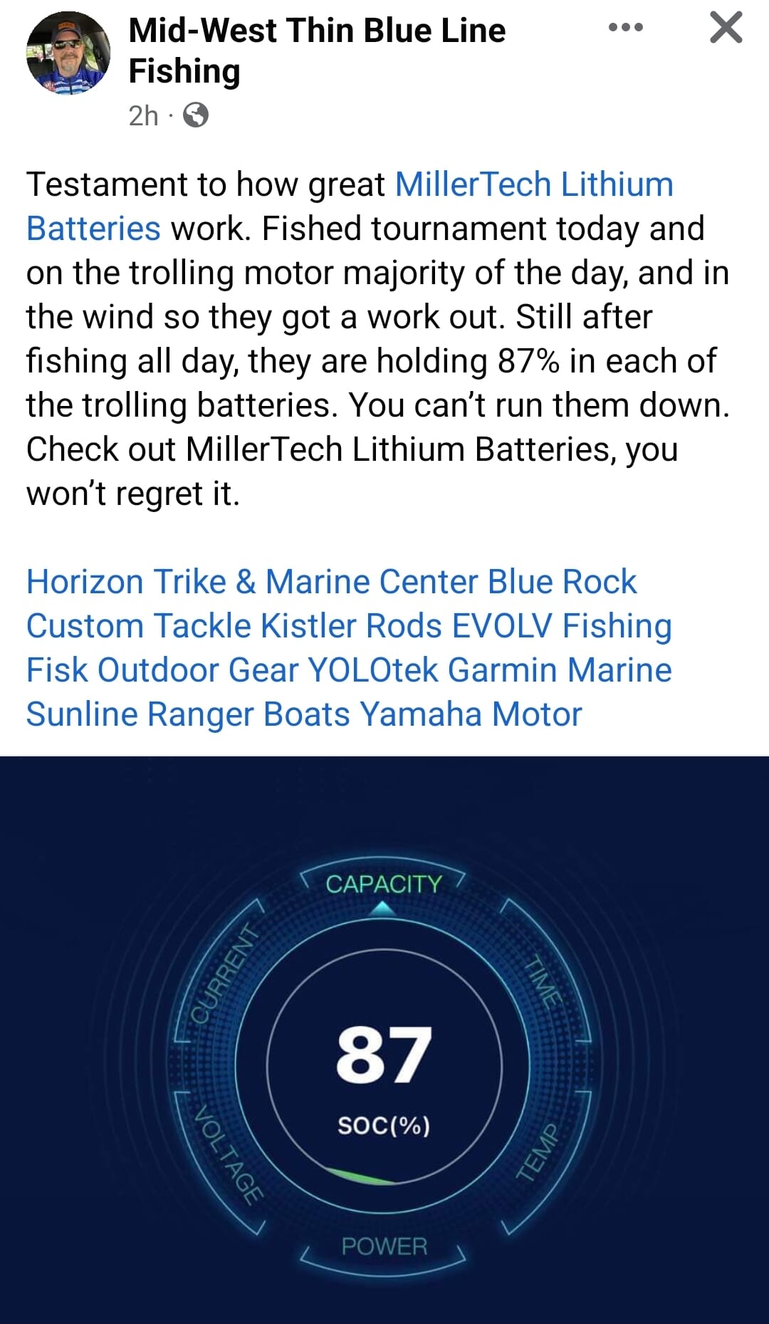 mid west thin blue line fishing review