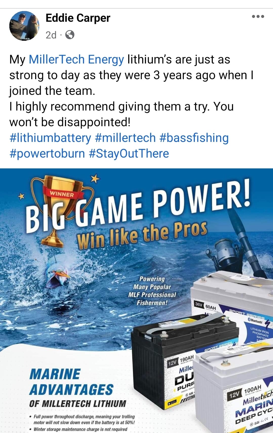 eddie carper millertech review