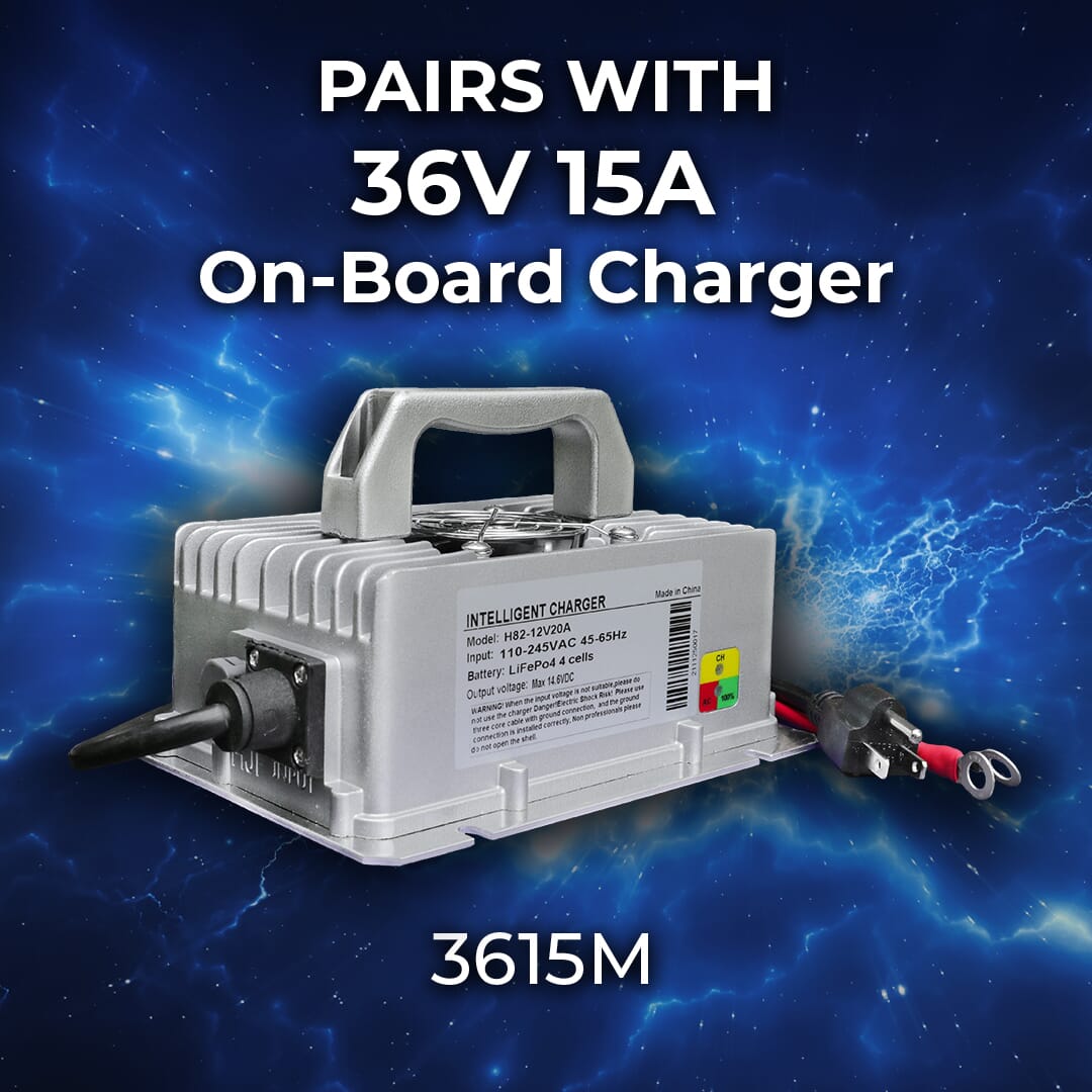 36V 60AH Marine Trolling Battery w/ BT (3660-BT) - Millertech