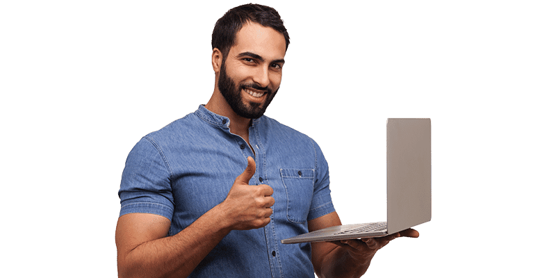 small thumbs up graphic element