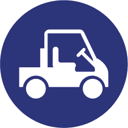 golf carts badge icon