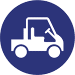 golf carts badge icon
