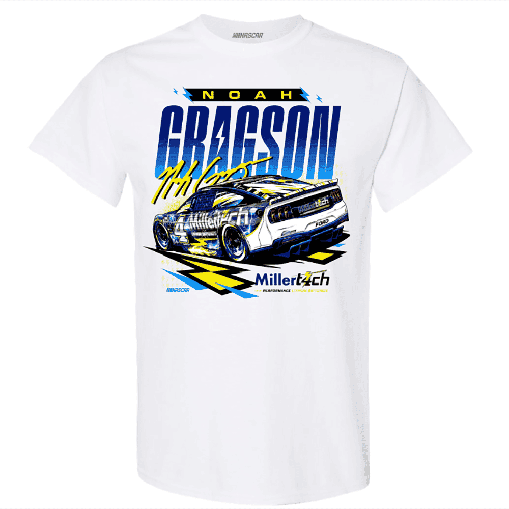 Noah Gragson White Shirt Front
