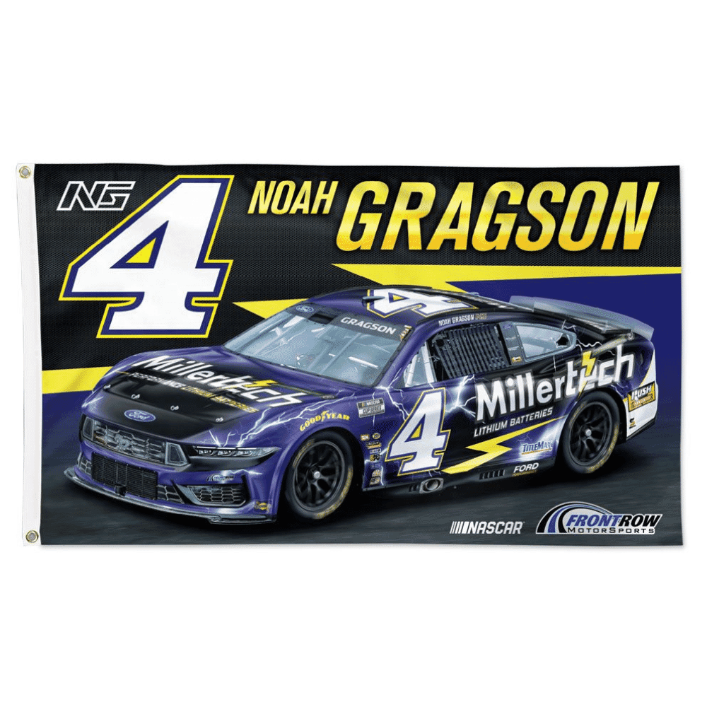 Noah Gragson #4 Flag