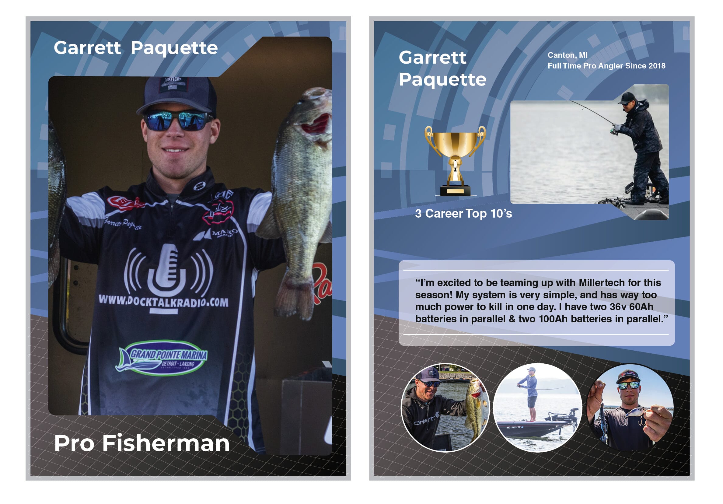 2025 Player Cards - Garrett Paquette