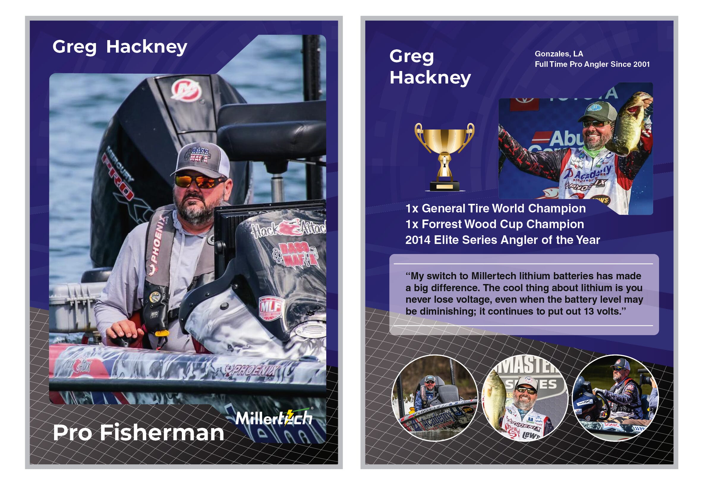 2025 Player Cards - Greg Hackney