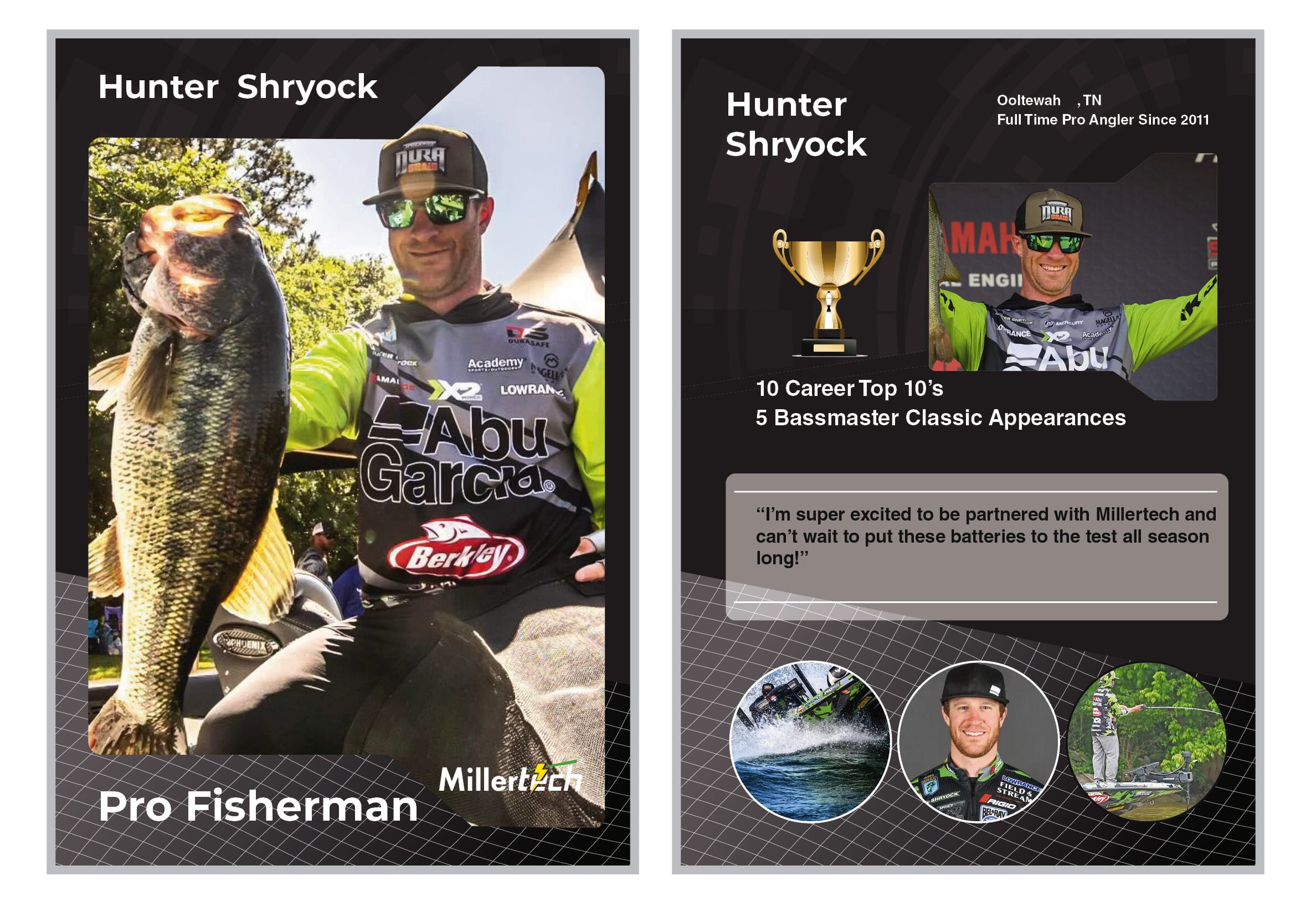 2025 Player Cards - Hunter Shryock