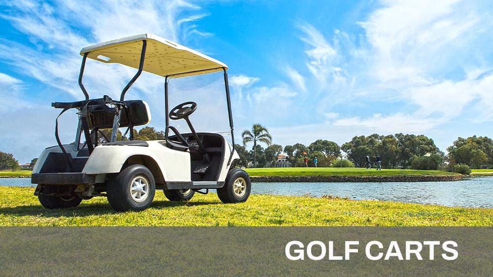 Millertech Golf Carts Batteries Cluster Image