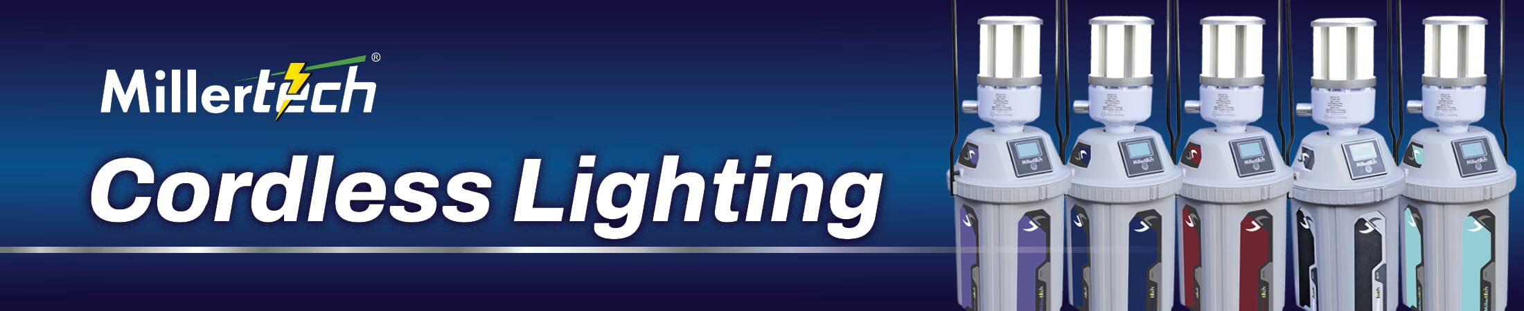 Millertech coreless lighting banner